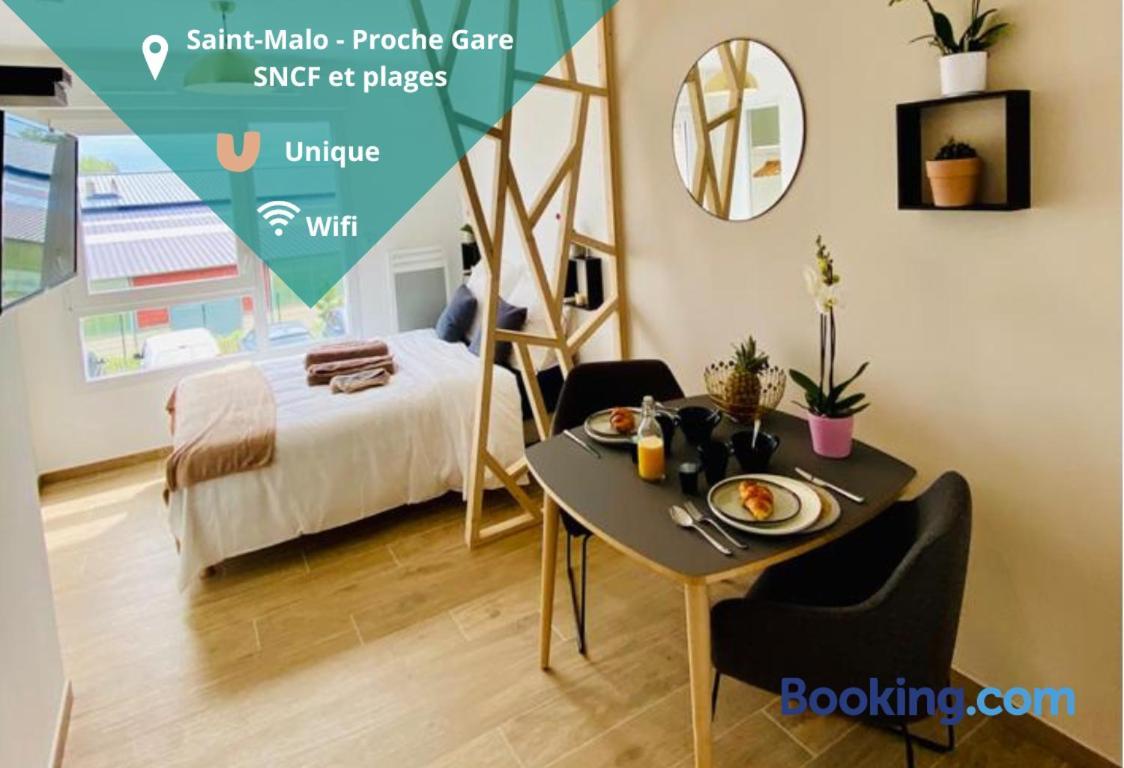 Sunset Apartment Saint-Malo Bagian luar foto